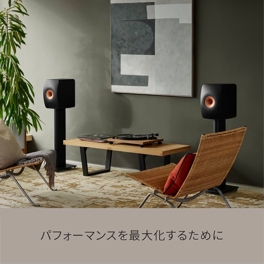 Amazon.com: KEF S2 Speaker Stand (Pair, Carbon Black)
